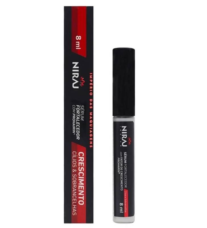 SERUM FORTALECEDOR PARA CEJAS Y PESTAÑAS – NIRAJ ROJO