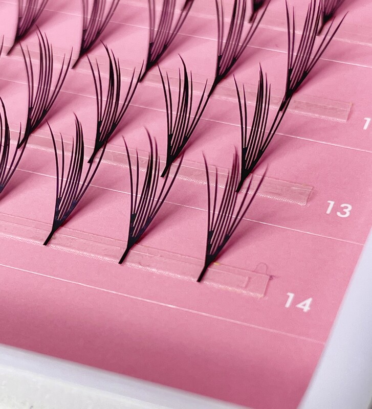 Pestañas Pluma – Modelo 14AFX